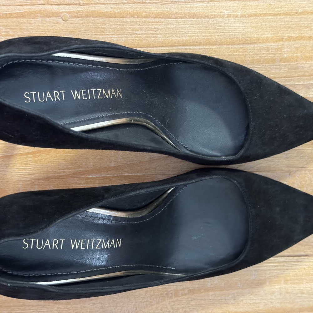 Stuart Weitzman Classic Black Heels - Picture 11 of 11
